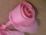 Роза от салфетка