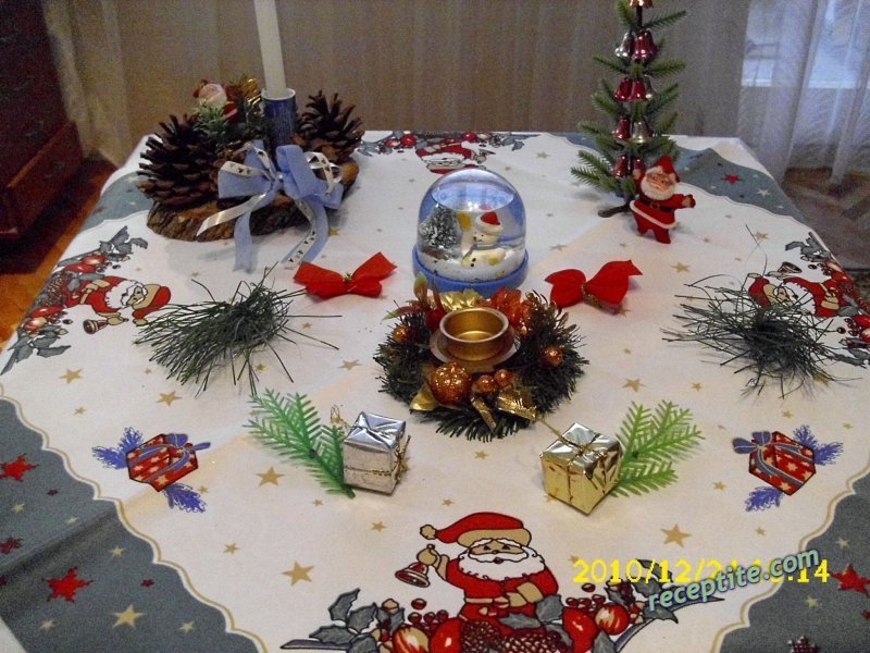 Снимки към Коледно-Новогодишни украси и трапези