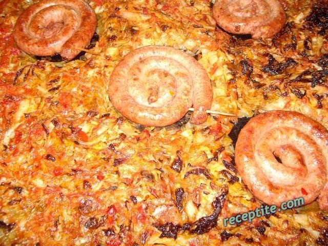 Снимки към Карначета с прясно зеле