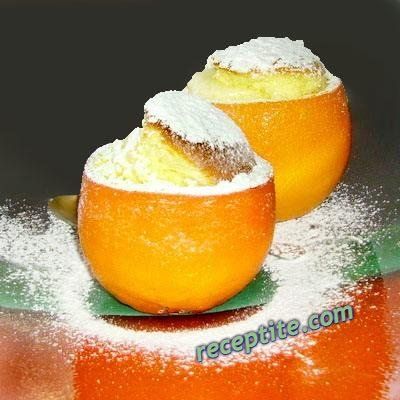 Снимки към Портокалово суфле в портокали