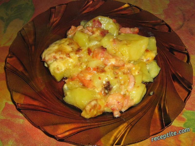 Снимки към Сърдити картофи