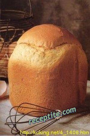 Снимки към Бял хляб с яйце за хлебопекарна
