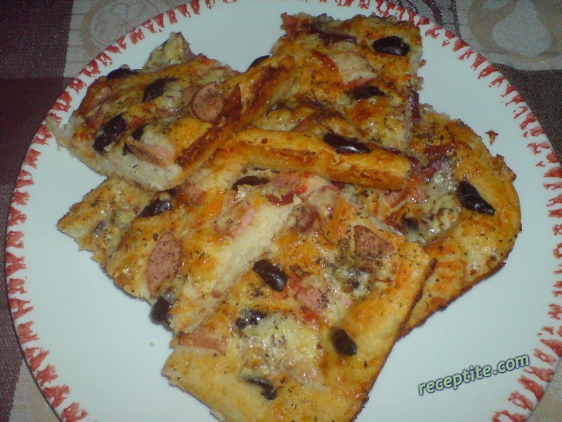 Снимки към Бъркана пица