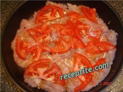 Снимки към Мързелив пилешки котлет