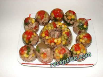 Снимки към Желирани яйца
