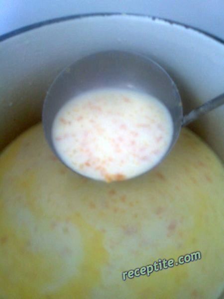 Снимки към Картофена крем-супа с прясно мляко