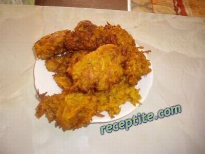 Снимки към Лучени бажи (Onion bhaji)