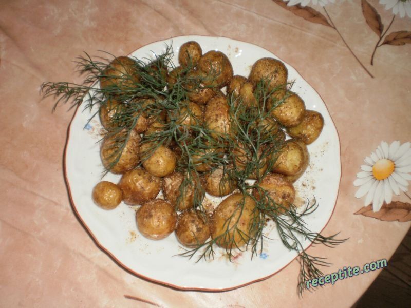 Снимки към Варено-пържени пресни картофки