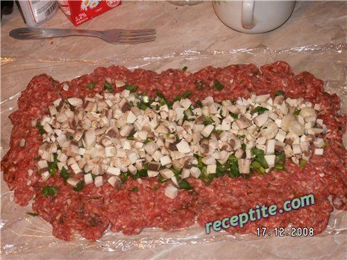 Снимки към Руло с гъби и зелениши