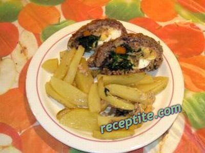 Снимки към Руло с гъби и зелениши