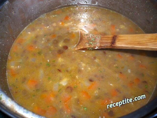 Снимки към Леща яхния