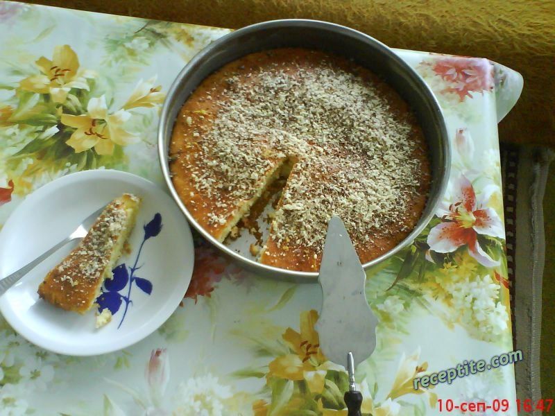 Снимки към Сиропиран сладкиш с кисело мляко