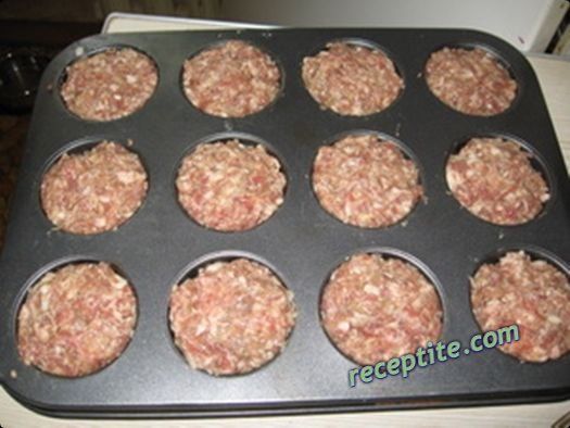 Снимки към Мъфини от кайма Сюрприз