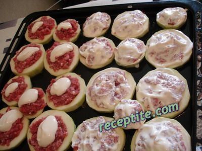 Снимки към Тиквички с кайма