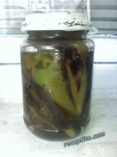 Снимки към Печени люти чушлета