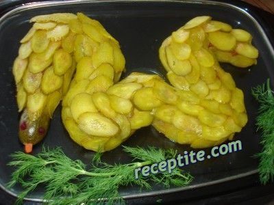 Снимки към Салата Змия