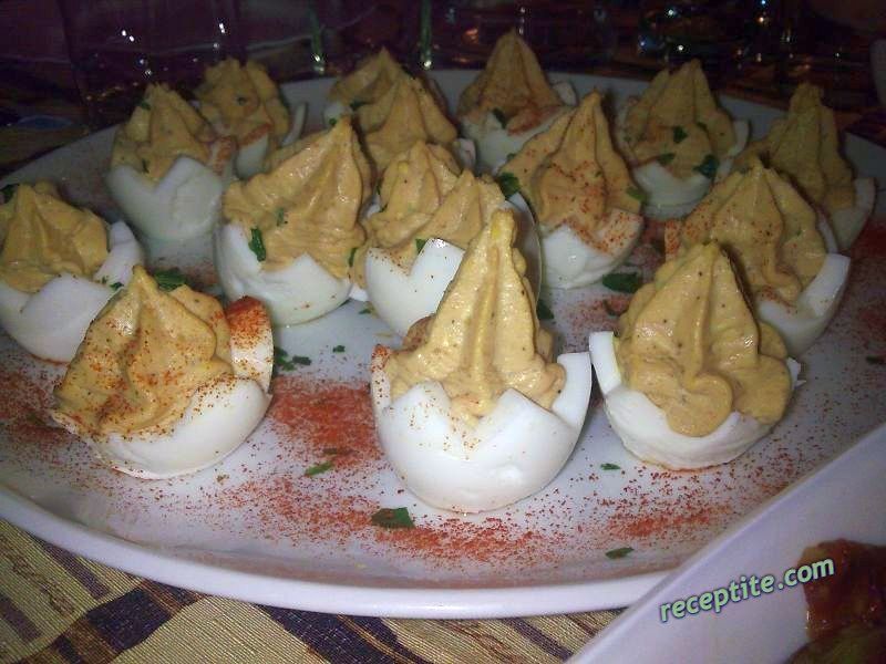 Снимки към Пълнени яйца с пастет