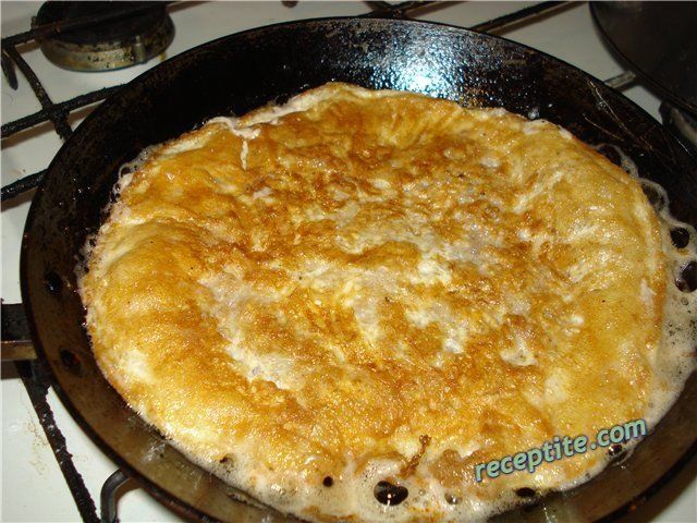 Снимки към Омлет с кайма