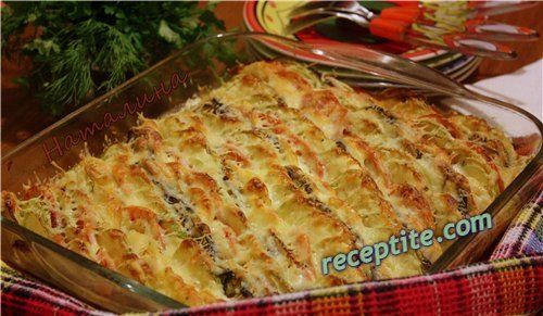 Снимки към Зеленчукова запеканка
