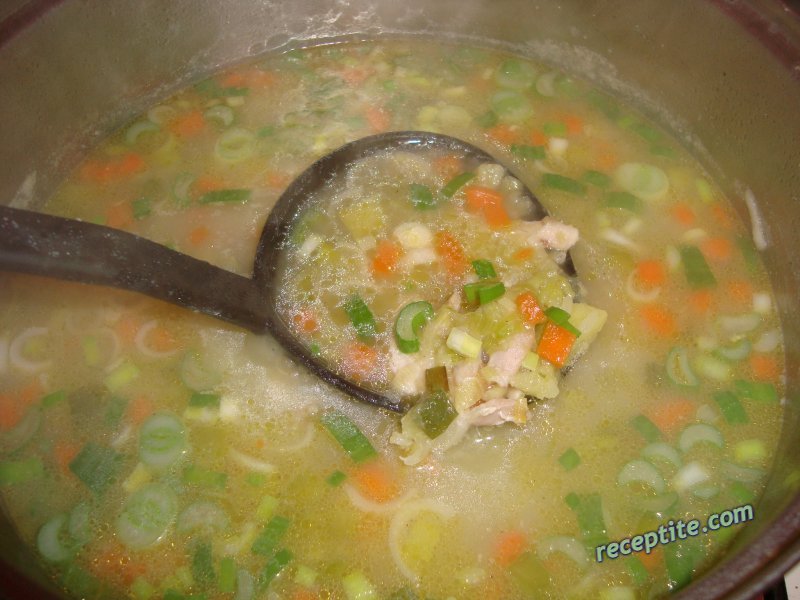 Снимки към Пилешка супа Мими