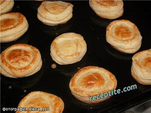 Снимки към Кошнички с карамелизирани ябълки
