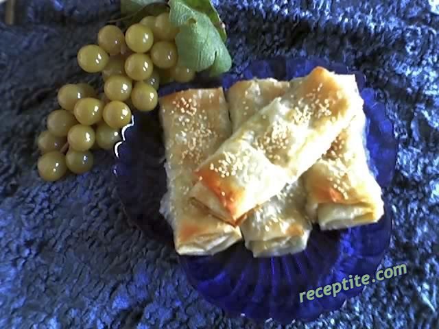 Снимки към Баница с праз лук и ориз