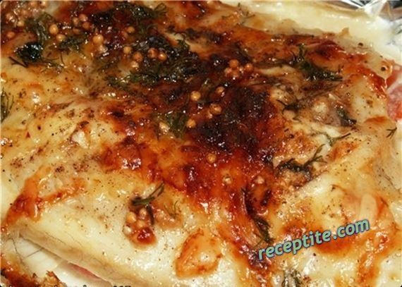 Снимки към Риба в марината от мед и горчица