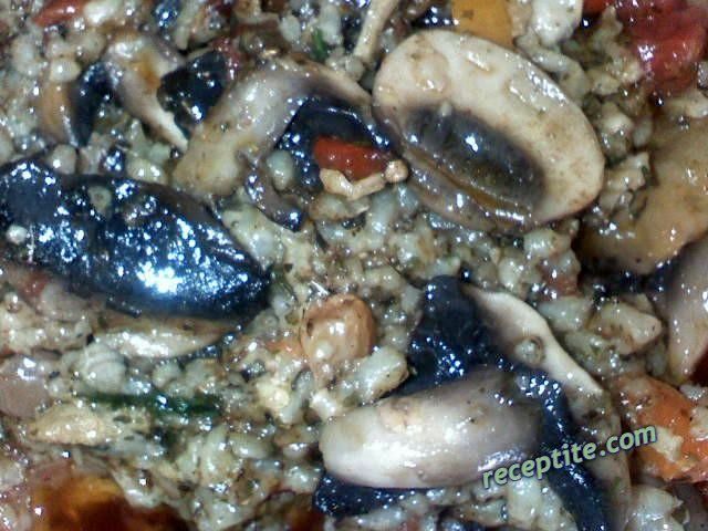 Снимки към Пържен ориз с гъби