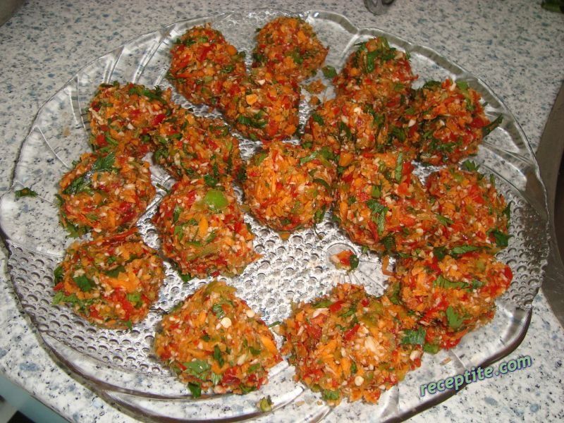 Снимки към Зеленчукови топки за супа