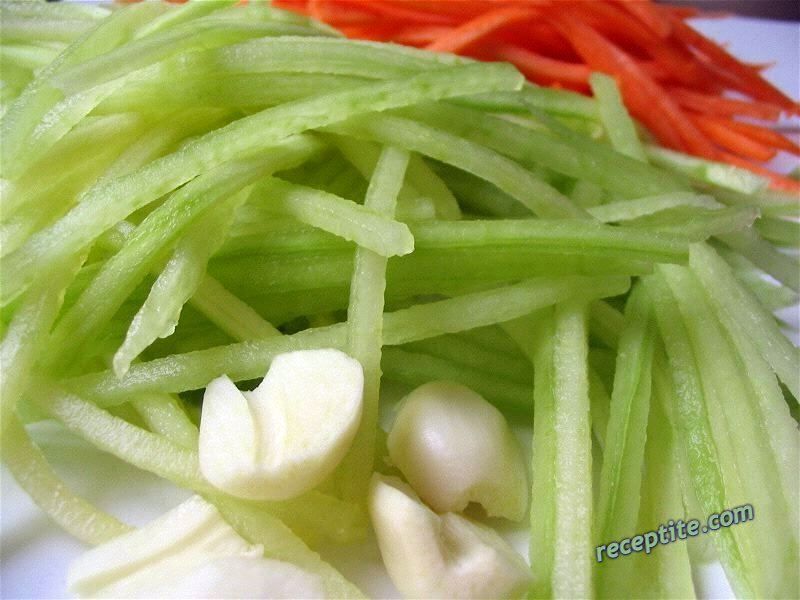 Снимки към Зеленчукови спагети