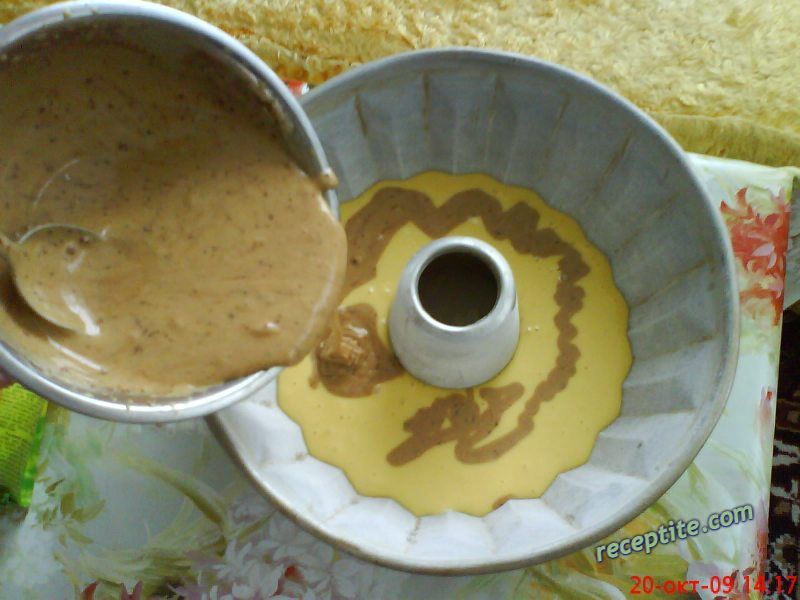 Снимки към Кекс с чай на гранули