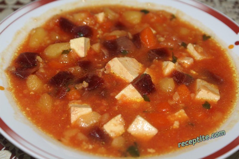 Снимки към Кубе за супа