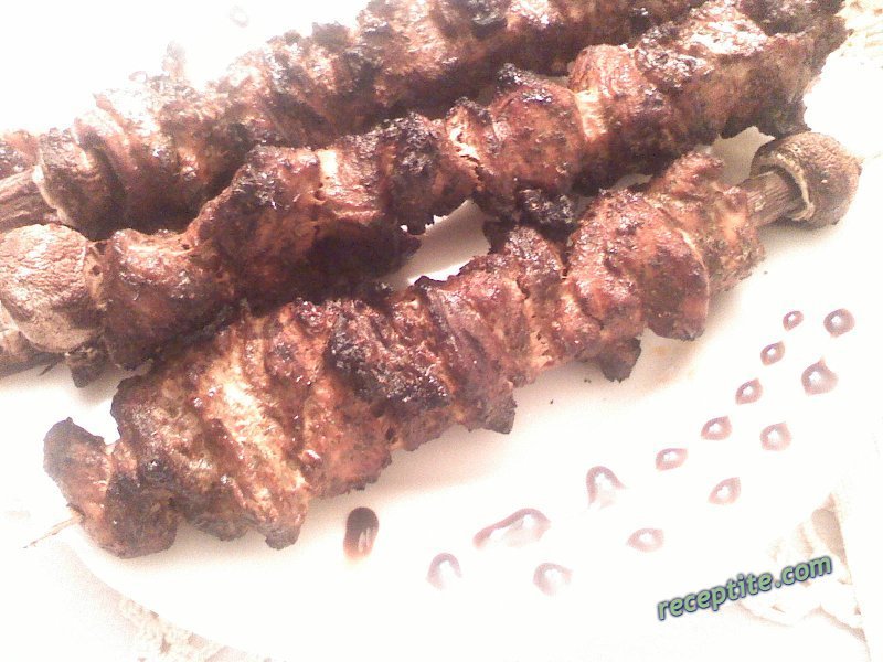 Снимки към Ароматни редени мариновани шишчета