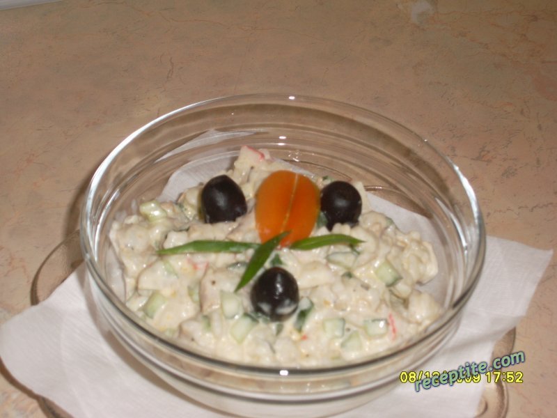 Снимки към Салата фантазия Петя