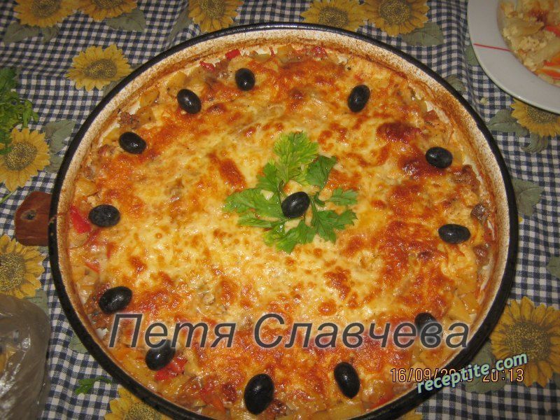Снимки към Мусаката на Петя
