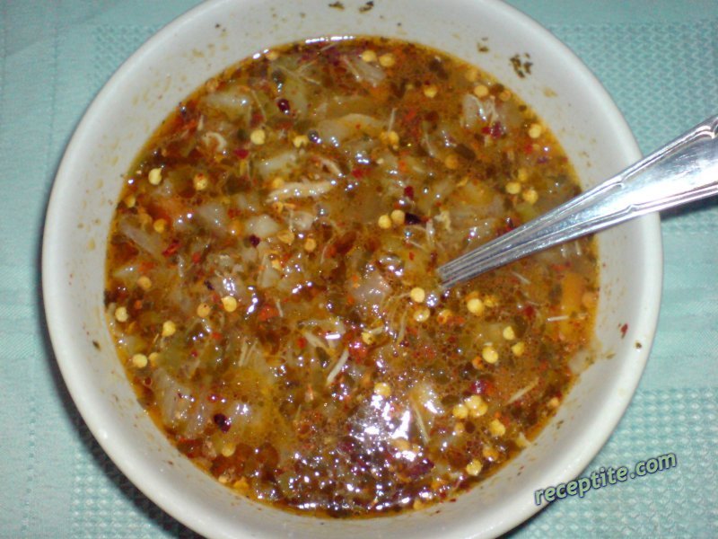 Снимки към Супа с кисело зеле