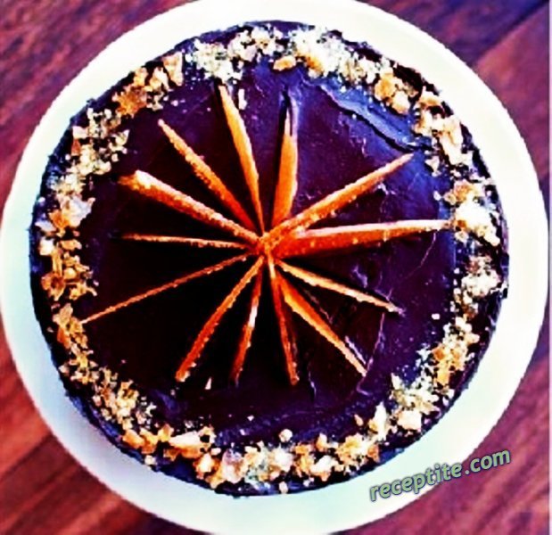 Снимки към Шоколадова торта със солен карамел