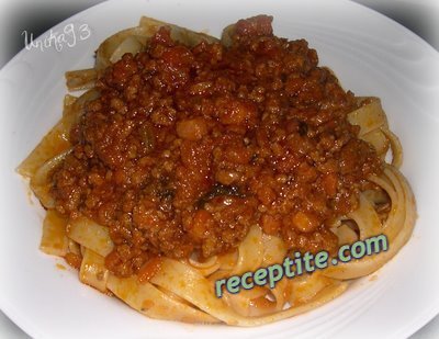 Снимки към Макарони alla Bolognese