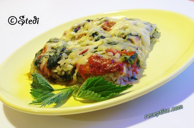Снимки към Запеканка с коприва