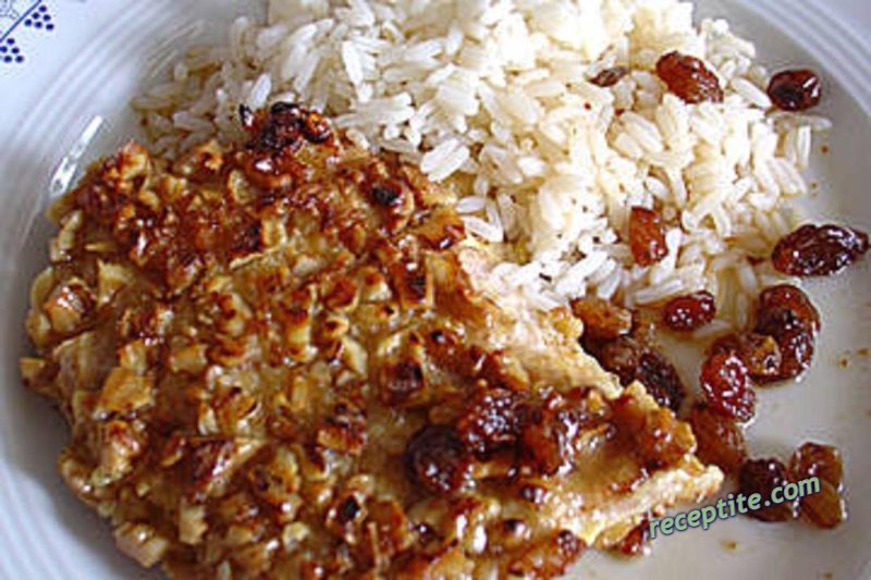 Снимки към Ирански пилешки филета с меден сос