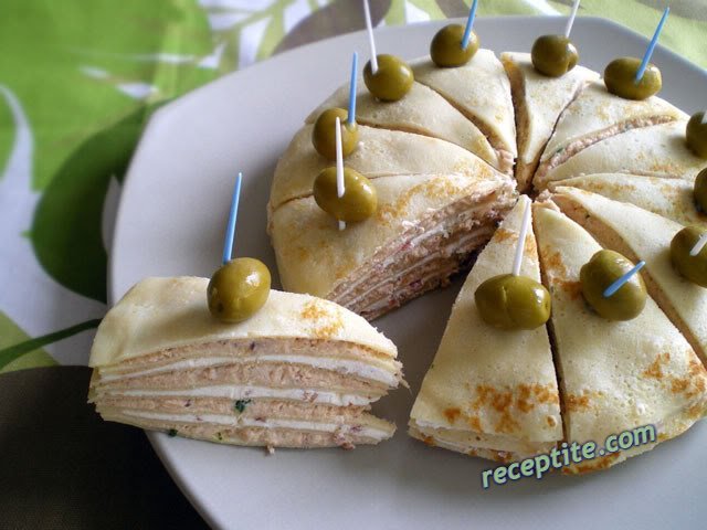Снимки към Палачинкова торта с риба