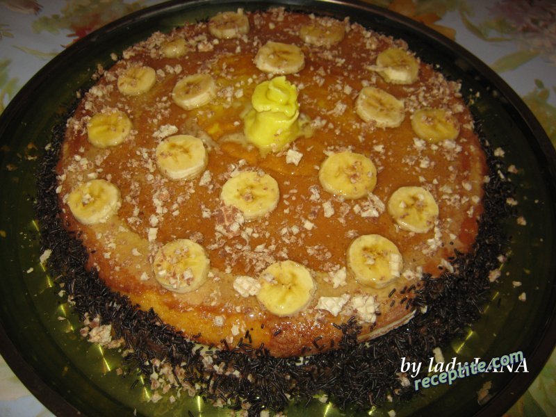 Снимки към Домашна бананова торта Ани