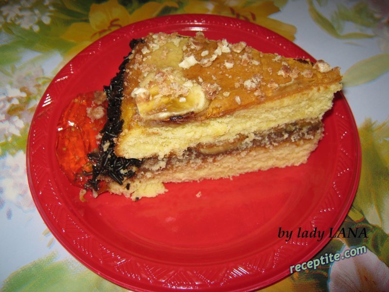 Снимки към Домашна бананова торта Ани