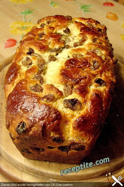 Снимки към Кьолнски сладък хляб със стафиди (Rosinenblatz)