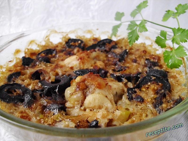 Снимки към Пиле с булгур или ориз и маслини