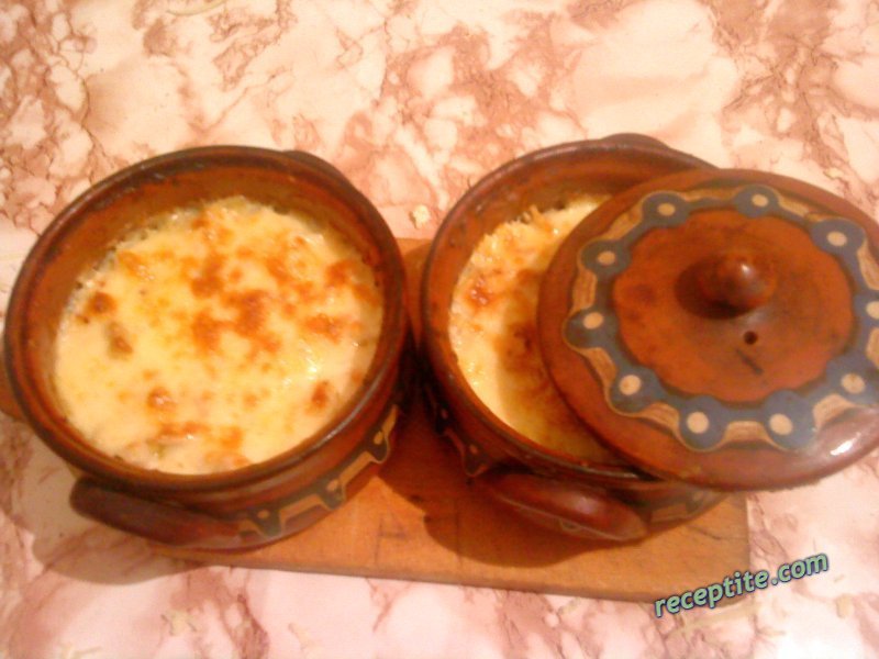 Снимки към Пиле с кашкавал
