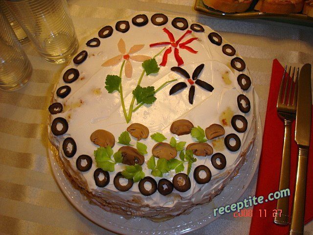 Снимки към Палачинкова торта с гъби