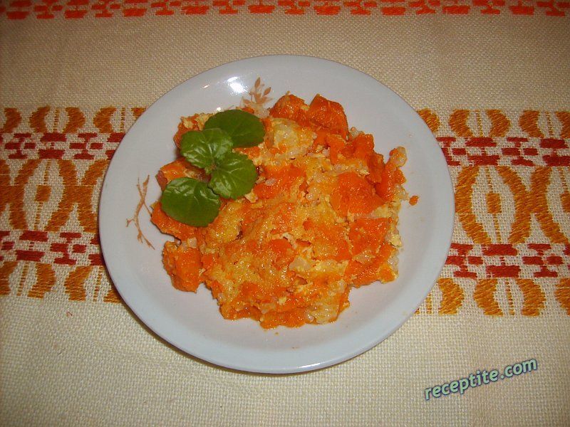 Снимки към Печена тиква с ориз