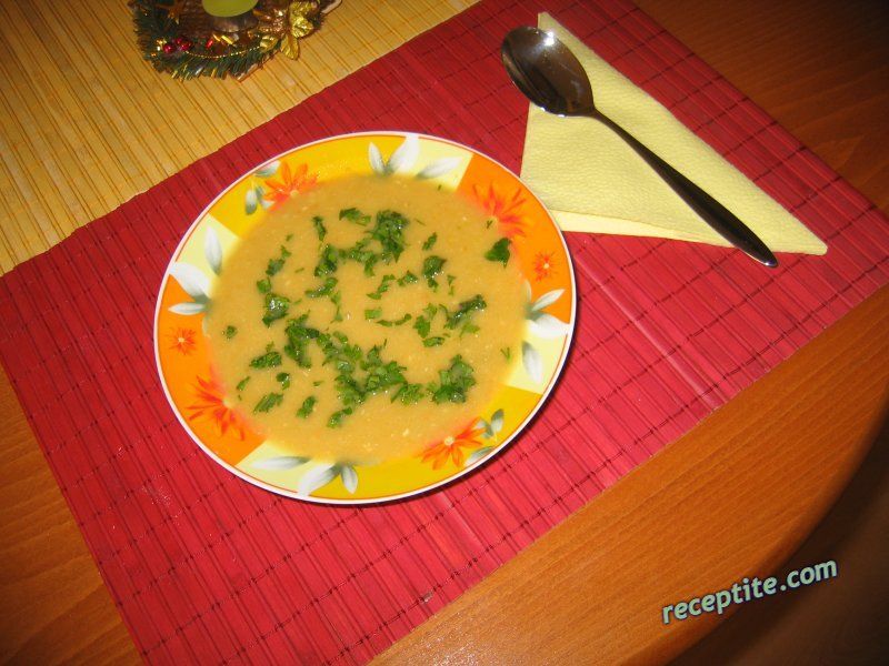 Снимки към Крем-супа от зеленчуци 
