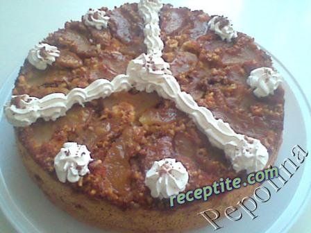 Снимки към Карамелизиран десерт с ябълки